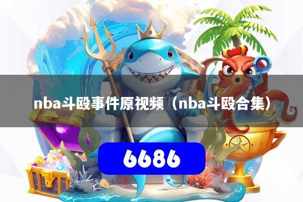 nba斗殴事件原视频（nba斗殴合集）